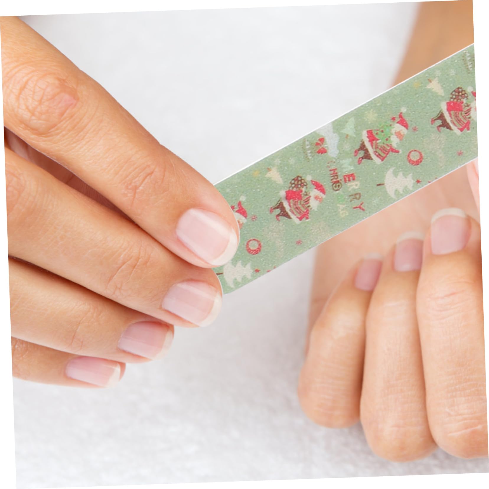 Healvian 24 Stück Nail Files Weihnachts Nagelfeile Nagelpolierstreifen Pedikürefeile Mit Weihnachtsmotiv Nagelfeile Mit Weihnachtsmotiv