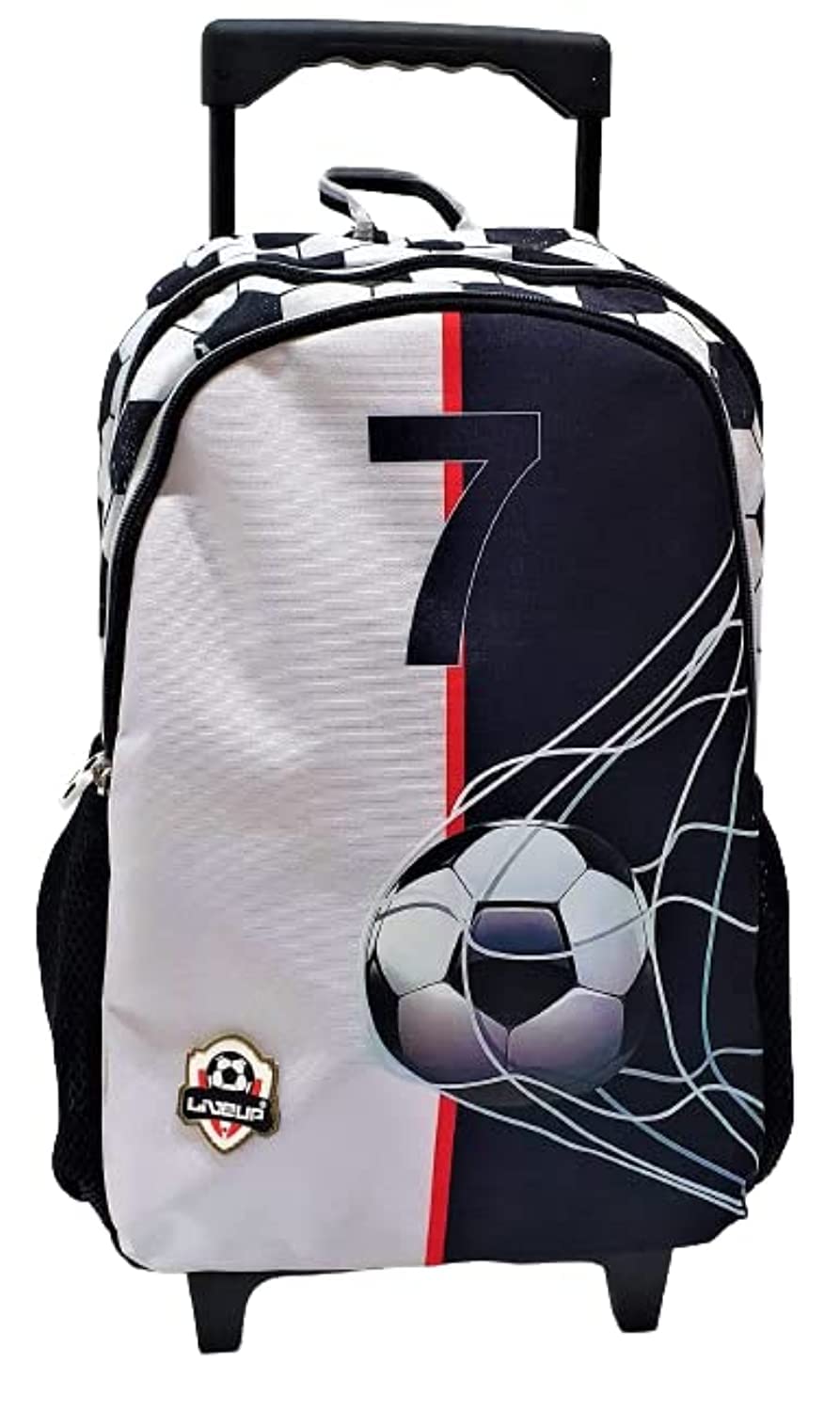 SILLY BILLYLIVE UP Trolley school bag with Adjustable Strap 2 pockets and 2 side pockets. (23*13.2*46)