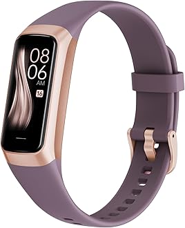 BSLIZHENFitness Tracker with 24/7 Blood Oxygen Heart Rate and Sleep Monitor,IP68 Waterproof,1.10''AMOLED Touch Color Screen,Step Counter Health Activity Trackers for Women Men