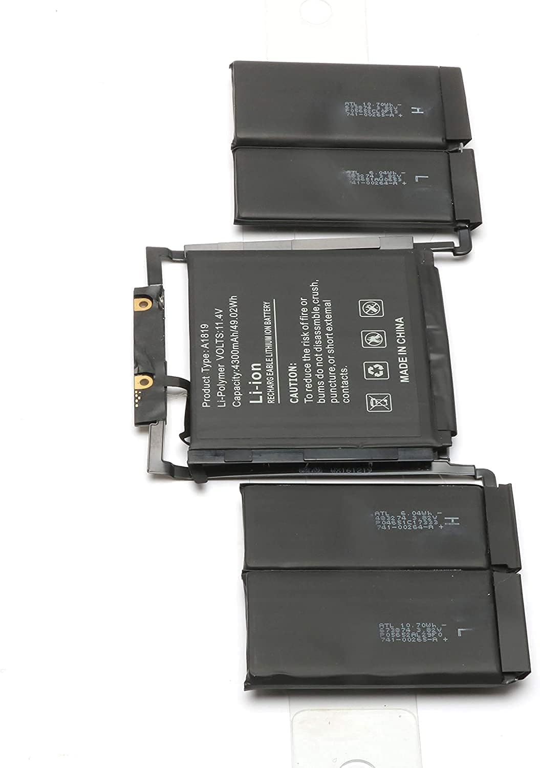 WISTAR A1706 A1819 Laptop Battery Replacement for MacBook Pro 13