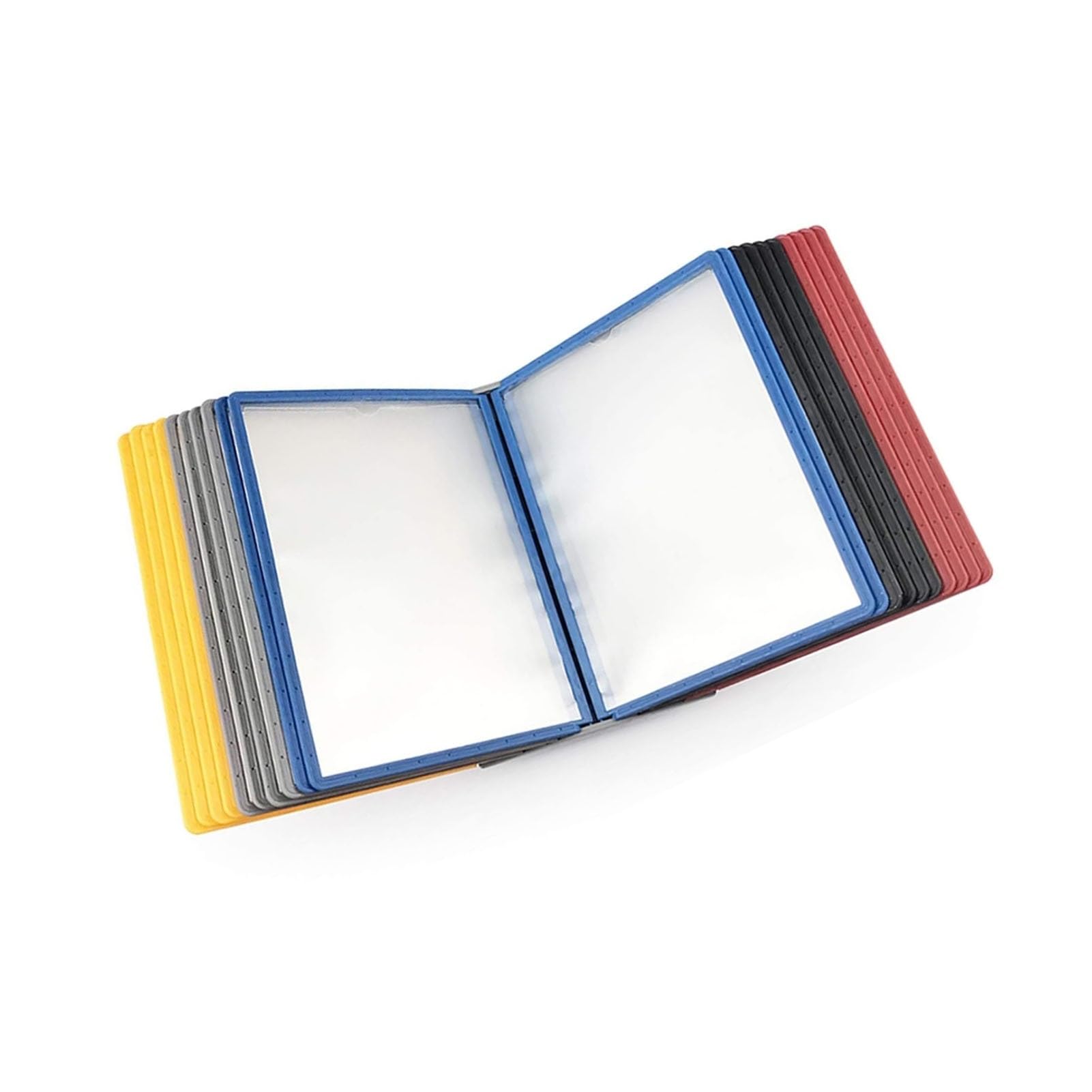 Organizador De Referencia para Montaje En Pared - Organizador De Archivos para Escritorio, Soporte para Documentos De Sobremesa, 20 Páginas/40 Caras, Tamaño Carta, para E