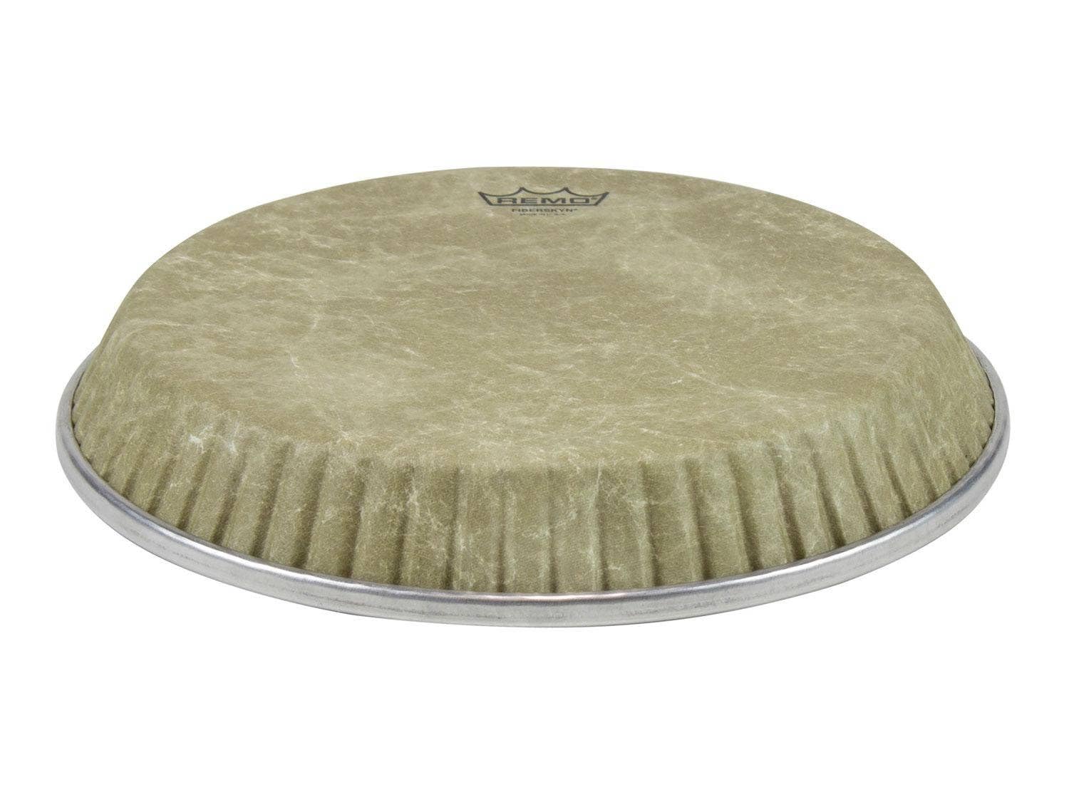 Remo percussion head Fiberskyn 3 Symmetry Conga 11,06" M4-1106-F6-D2, Silver,beige