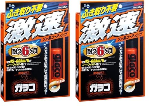 \tg99(SOFT99) glaco(KR)  KR ԗptgKXEKXyу~[(KX)̝p 04174 (× 2)