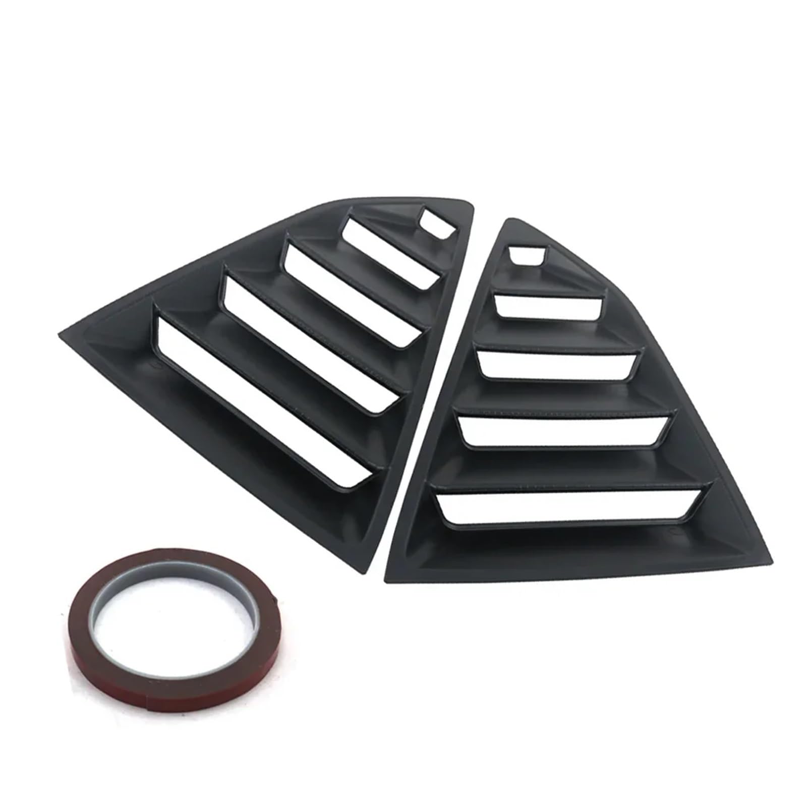 Rear Window Louver Rear Side Window Louvers Rear Side Window Shutter Vent Cover Fit For Chevrolet Camaro 2016-2018 Air Louvre Exterior Parts