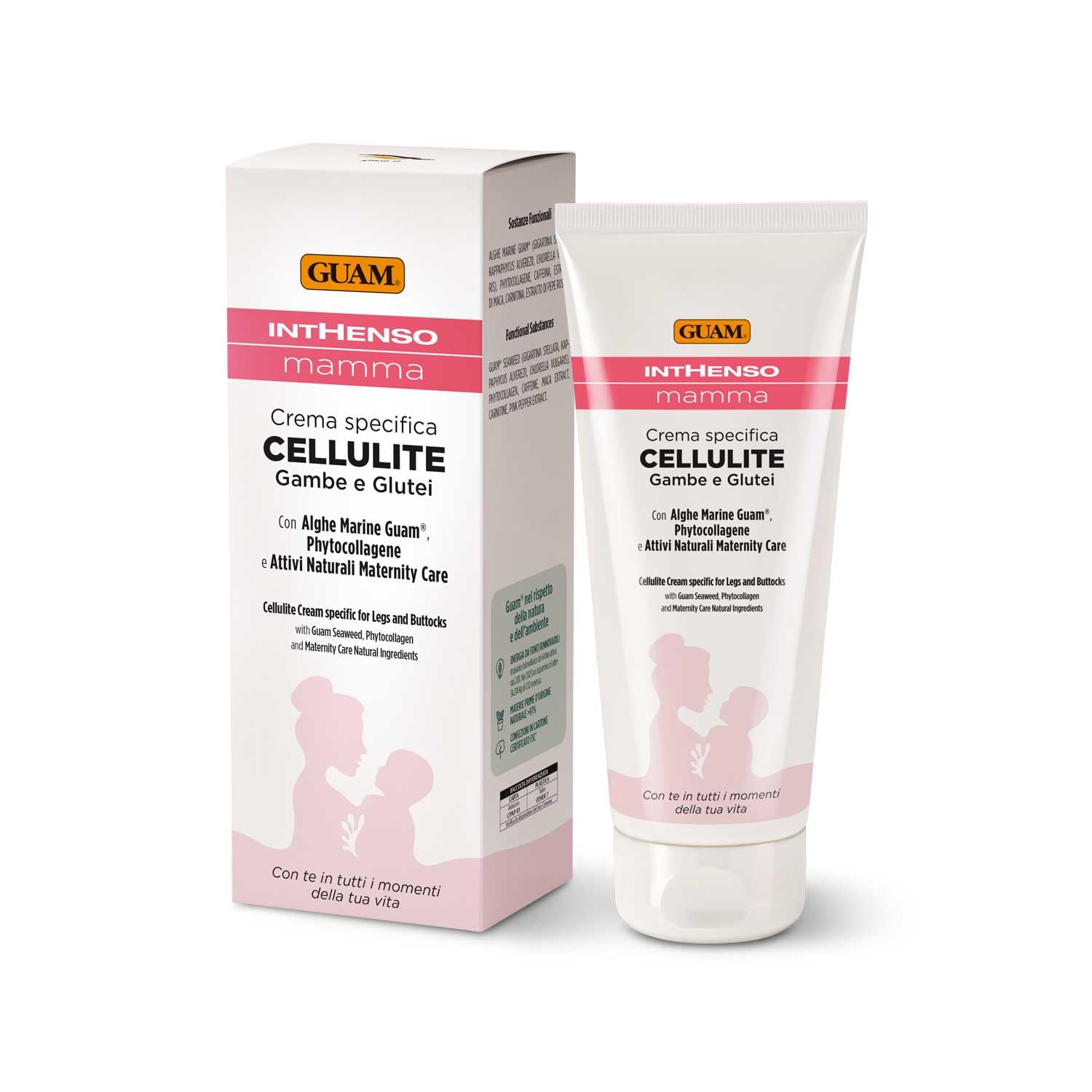 Guam - Inthenso Maman Crème Spécifie Cellulite Jambes Et Glutei - 200 ml