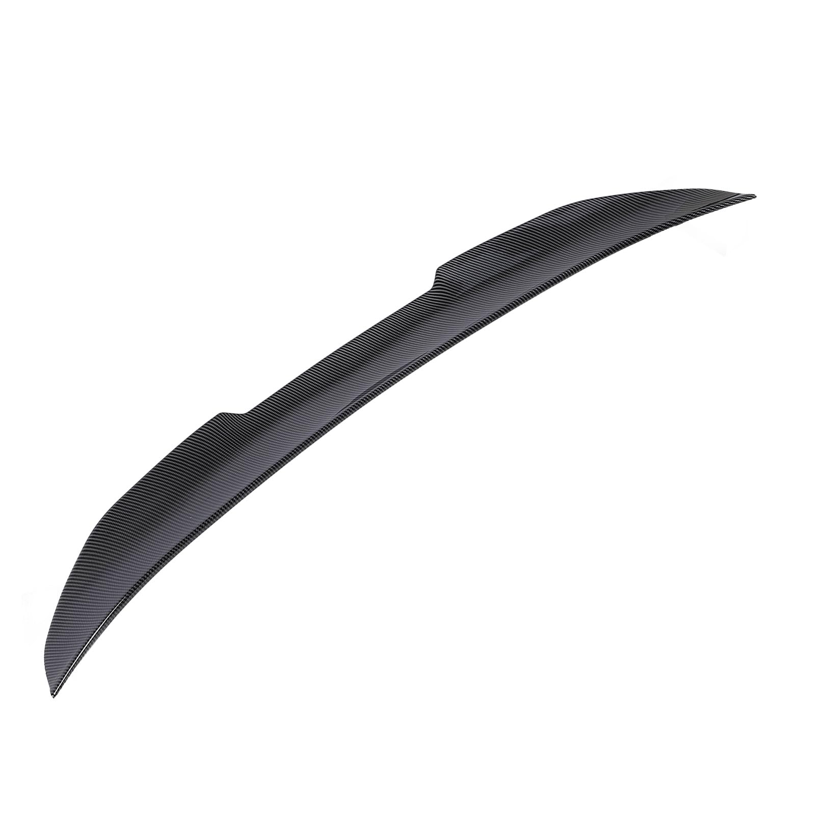Keenso Tylny Spojler Bagażnika Carbon Fiber Pattern Spoiler ABS, for PSM
