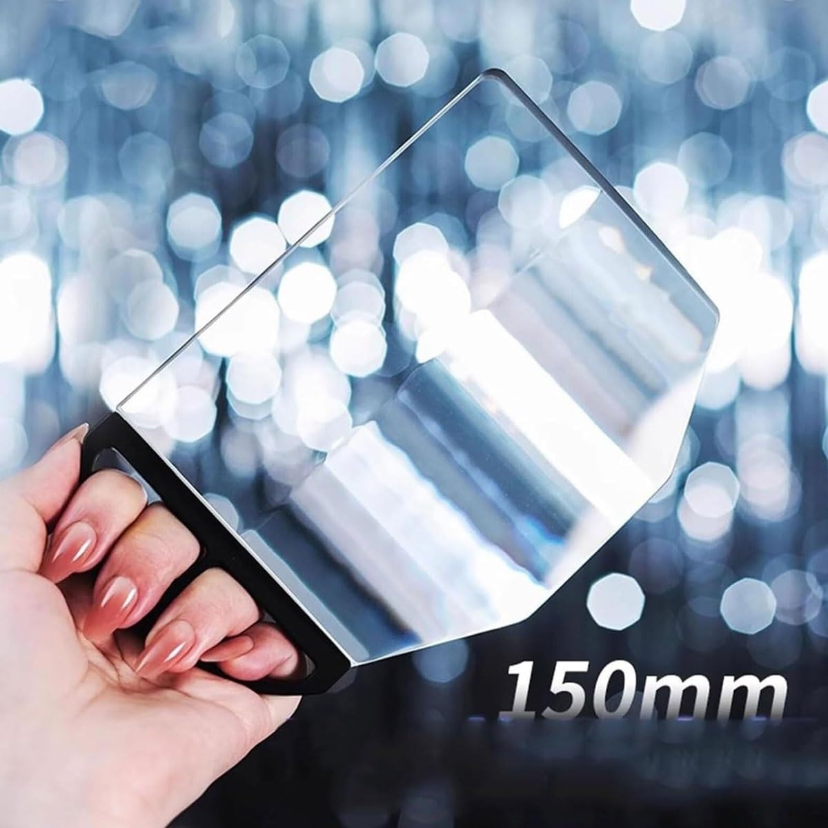 Filtro for obiettivo for fotocamera portatile, filtro sottile portatile da 150 mm, prisma in vetro ottico HD, filtro effetto sfocatura movimento singolo, accessori for videocamere fotografiche