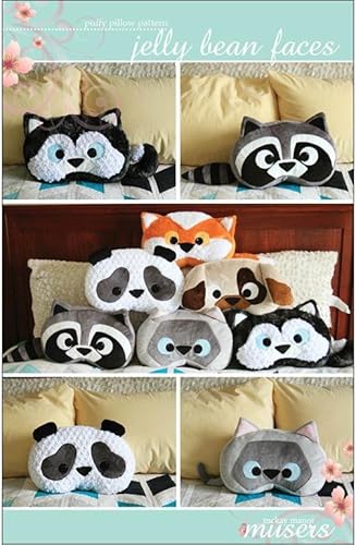 McKay Manor Musers Almohada Jelly Bean Caras Ptrn