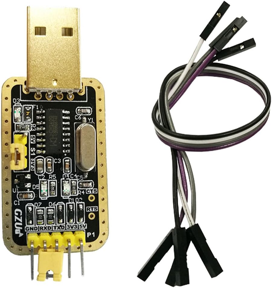 USB to TTL Serial Adapter CH340 chip Converter Module Debug Cable TTL to USB Serial Cable