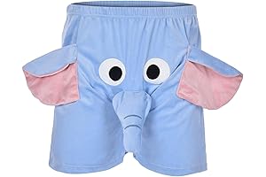 Men's Funny Elephant Boxer Shorts: The Wildest Prank Underwear