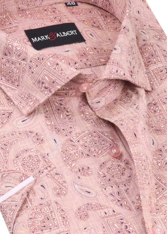 Image of Men's Half Sleeve Linen Shirt
