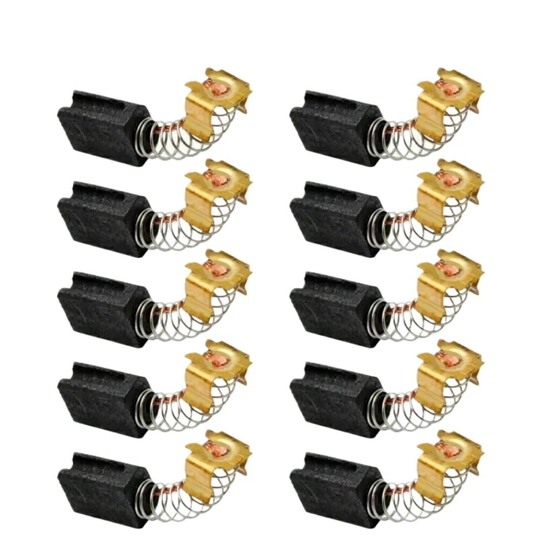 Vcaldgfz Cb419 10Pcs Carbon Brush For Ga5030 Cb 325/459/303/419/203/85​ Gv5000 4301Sv 6510B-2 8410B 9035 9504Bh 6510(Cb419)