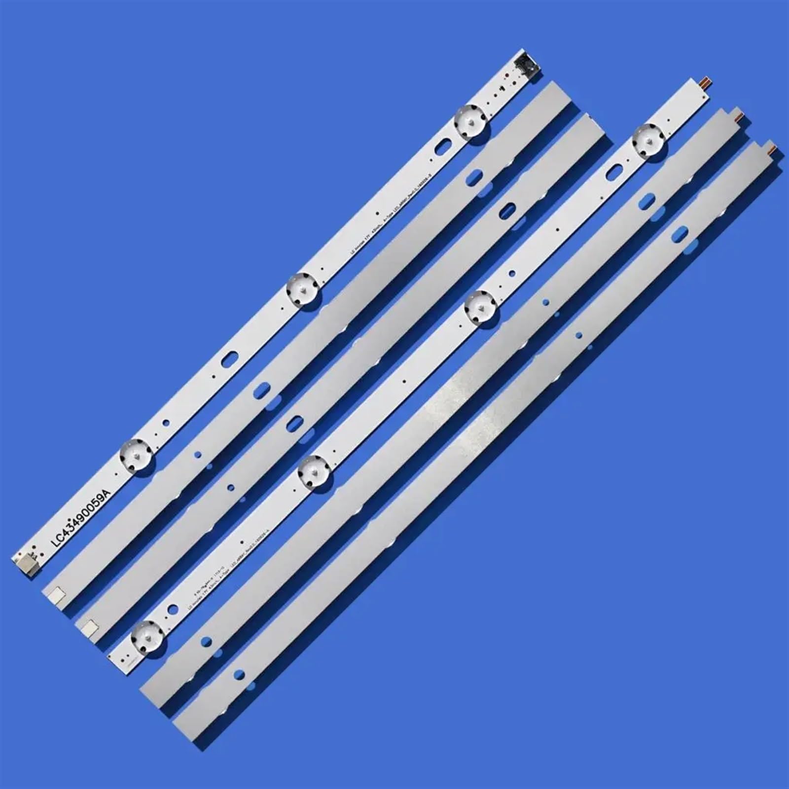 Bande De Rétro-éclairage LED pour LG 43uj630v 43uj651v 43uj634v 43uk6300plb 43uj635v Lc43490059a 43uj630y 43uj6300 43UJ6500 43UJ6560