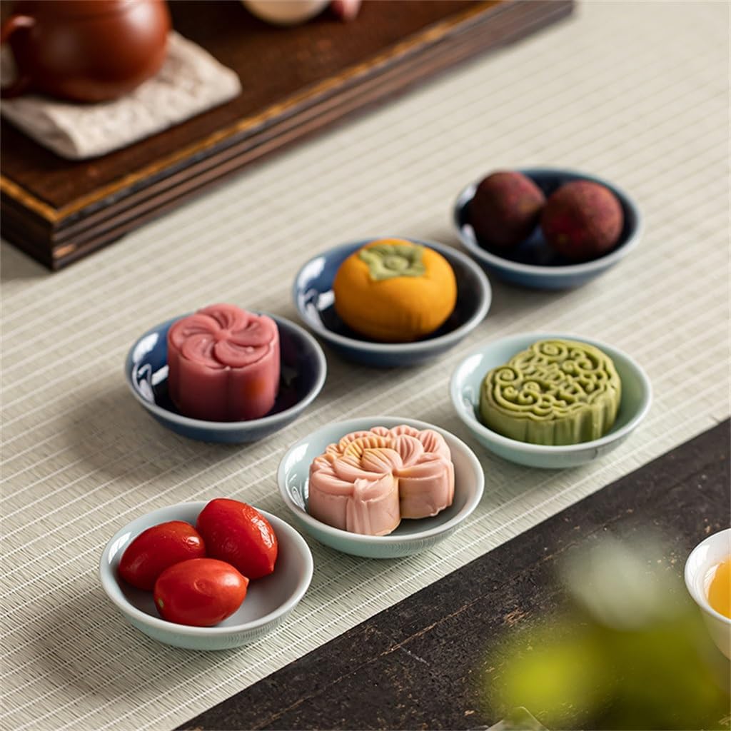 アシュルティジョ セラミック中華スナック皿嫉妬ホームキッチン醤油酢調味料レストランプレート