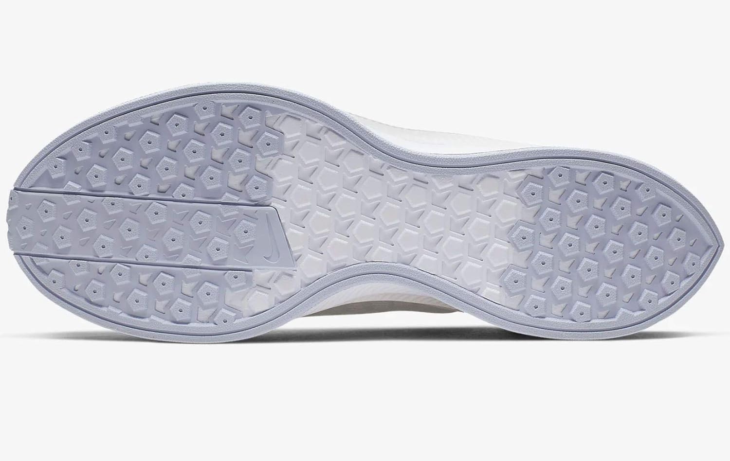 Nike Mens Zoom Pegasus Turbo 2 Running Shoes (8.5-M, Grey/White)