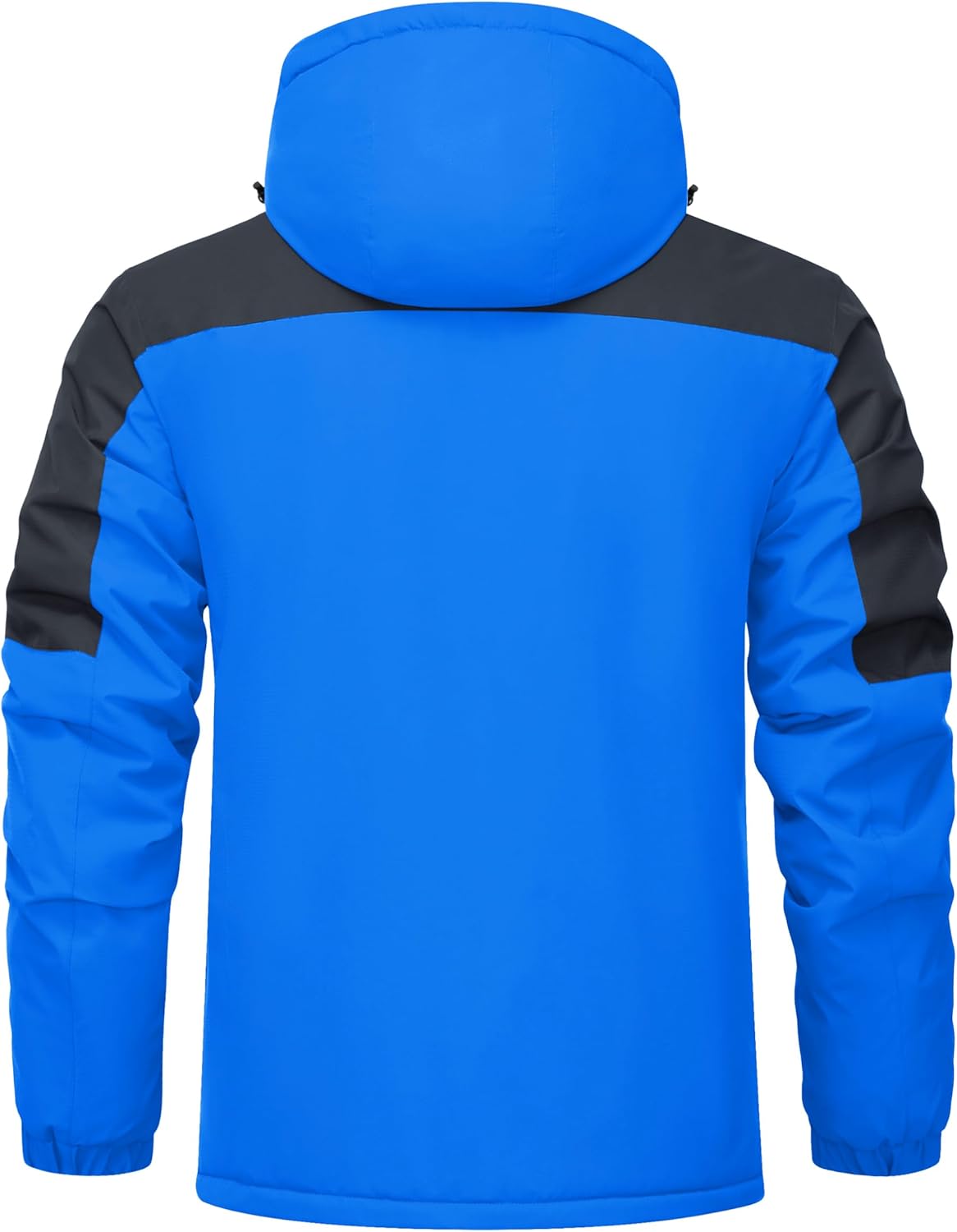 TACVASEN Men's Winter Coats with 9 Pockets Waterproof Ski Jacket Warm Fleece Lined Parka with Hood for Work Outdoor