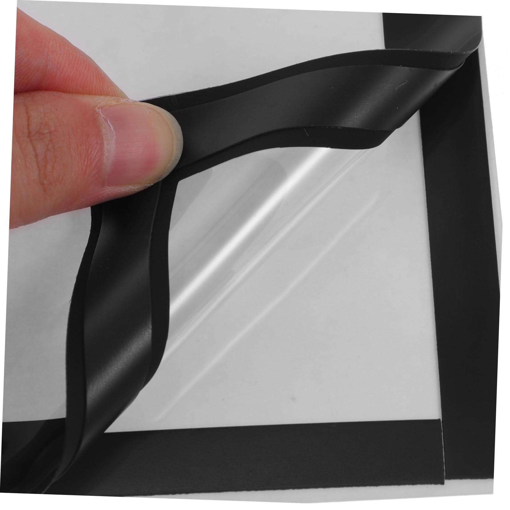 Angoily Magnetic Picture Frame Easy to Use Refrigerator Photo Holder Canvas Display for Photos Art Memories Lightweight Reusable Design for Home Office