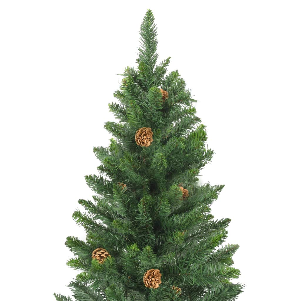 albero natale,mini albero di natale,albero di natale piccolo da tavolo,Set Albero Natale Artificiale con LED e Palline Verde 210cmAdatto per camera da letto, soggiorno, patio, Natale