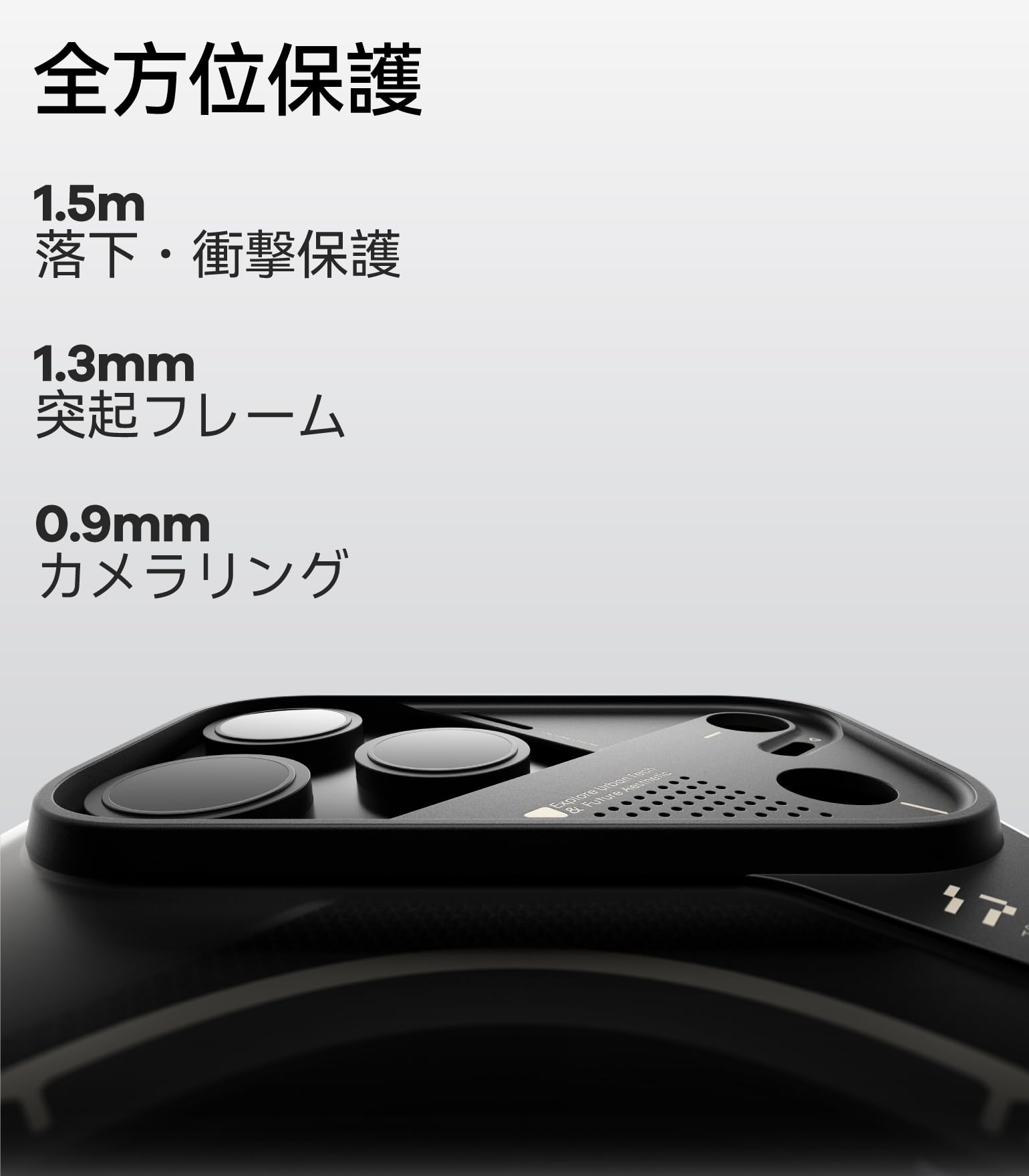 Amazon.co.jp: 【半透明×近未来フォルム】Aulumu A17 iPhone 17 Pro