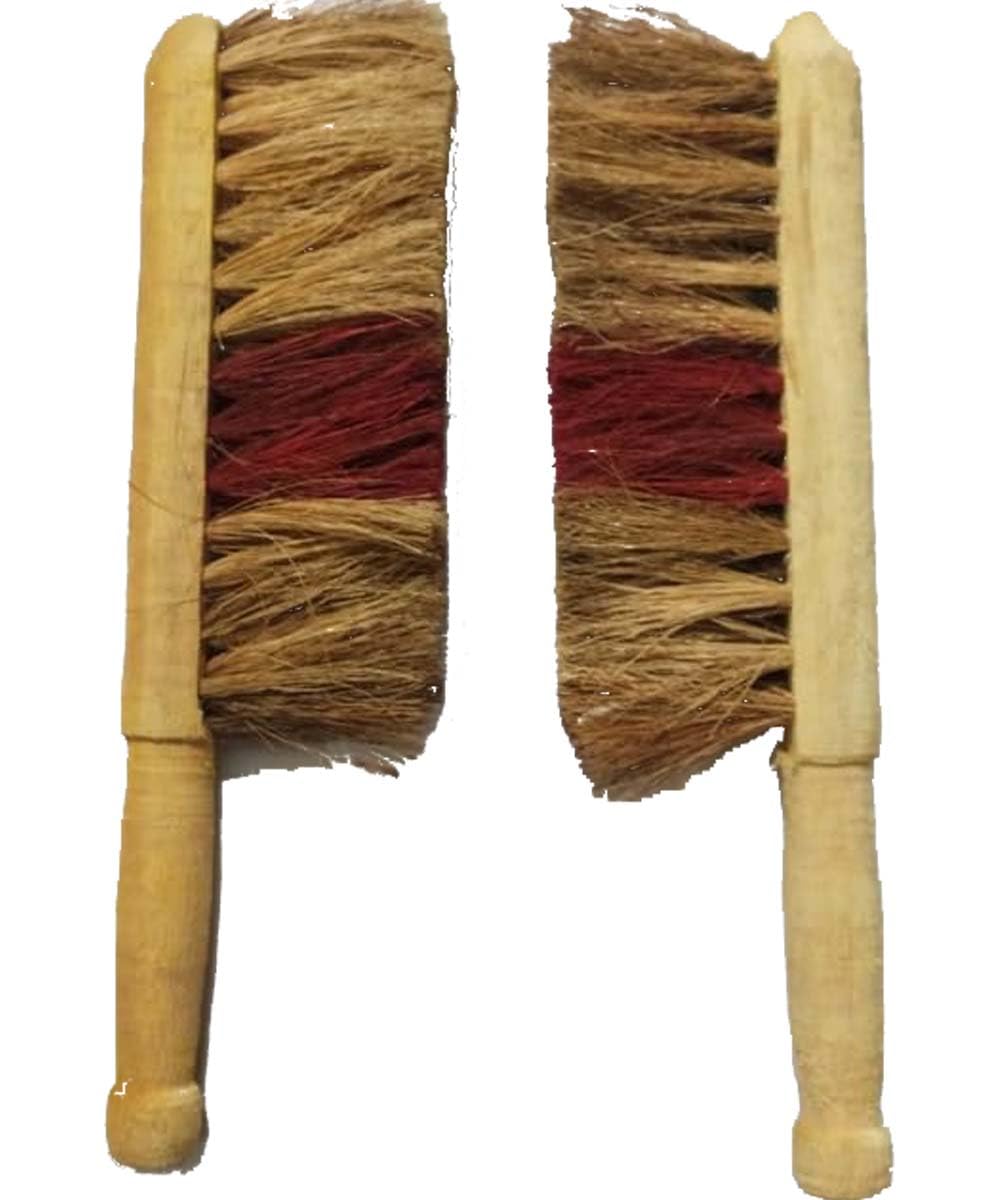 VVOS® Coconut Coir Brush | Eco-Friendly Natural Cleaning Brush | Effective Scrubber | 37.5x11.5x4 cm, 250 gm | Pack of 2 (B0CQNDRPV2) Amazon Price History, Amazon Price Tracker