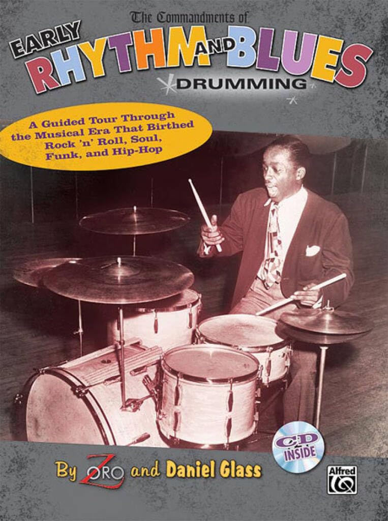 Batterie Rhythm and Blues livre partition et CD audio groove