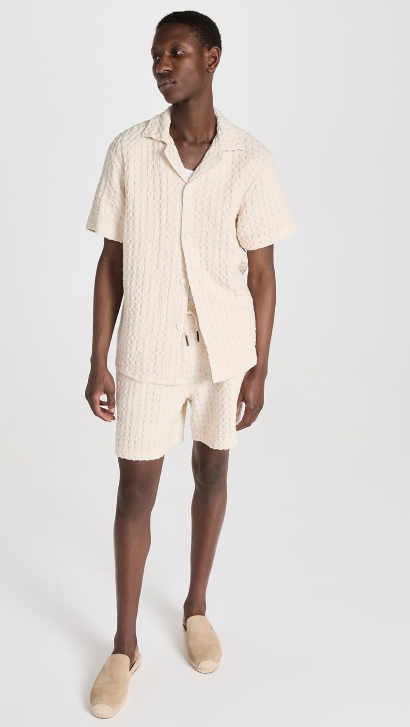 OAS Men's Cuba Waffle Shirt - Image 5
