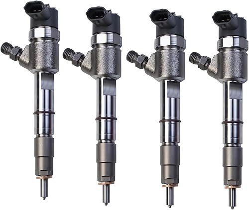 Nuevo inyector común del carril de 4pcs compatible con el motor 0445110628 0445110629 de Isuzu JMC 4JB1