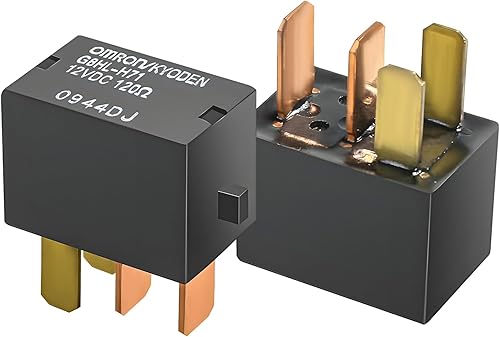 2 relés de CA para automóvil, G8HL-H71-12VDC, 4 pines de CA y relés de arranque, relés de arranque de múltiples relés de potencia para luces de