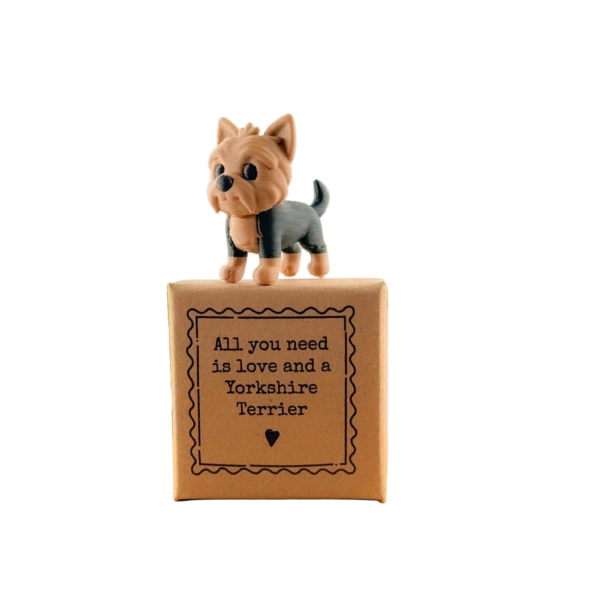 Image Industry Yorkshire Terrier Tiny Little Gift | Miniature Dog Keepsake in Gift Box