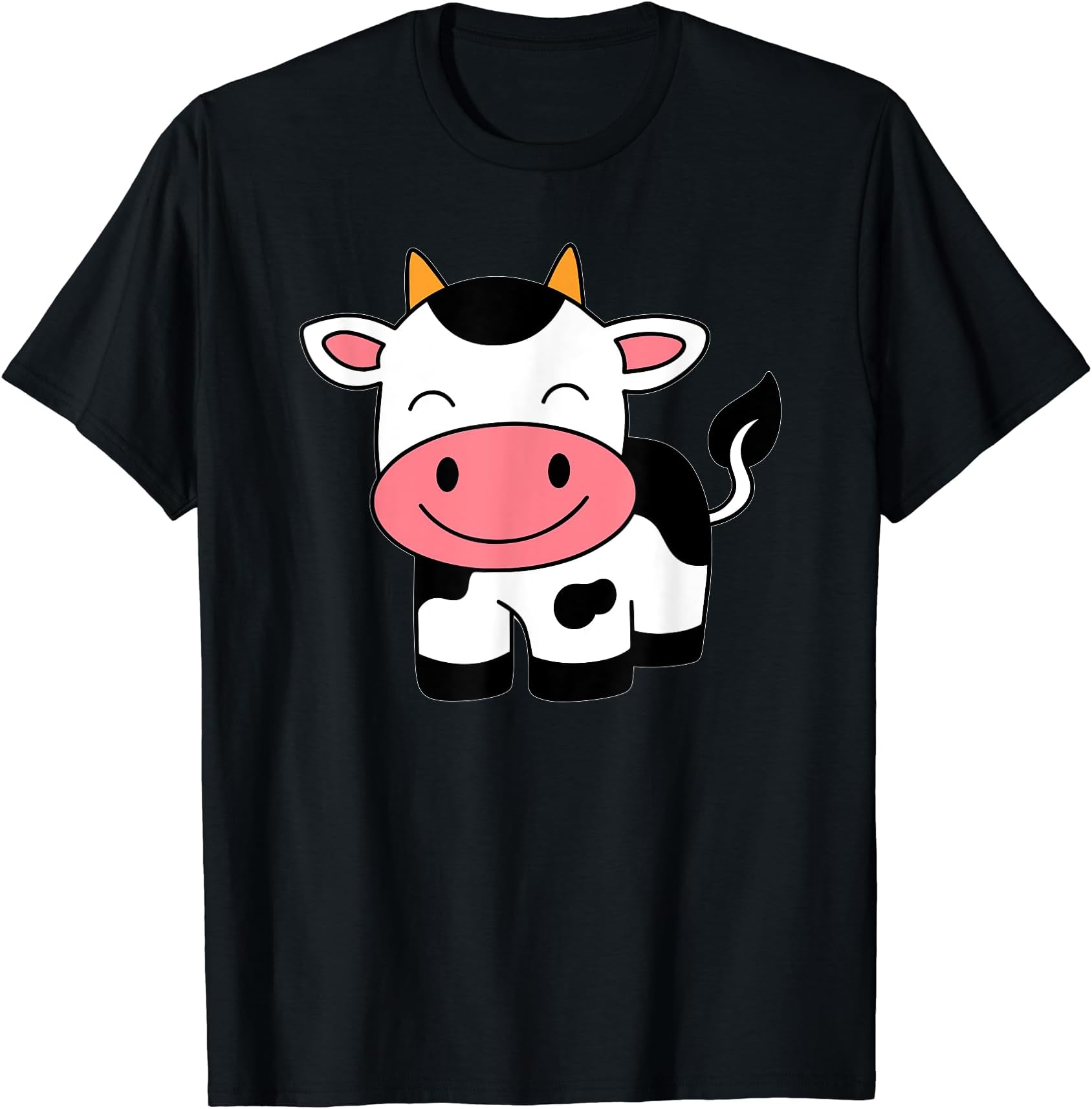 Cute Little Cow Farm Farmer Kids T-Shirt