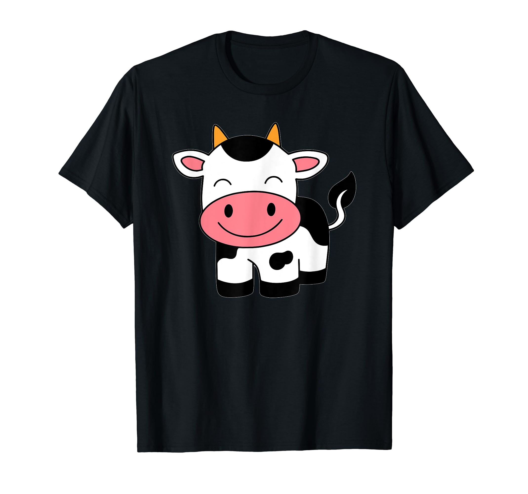Cute Little Cow Farm Farmer Kids T-Shirt