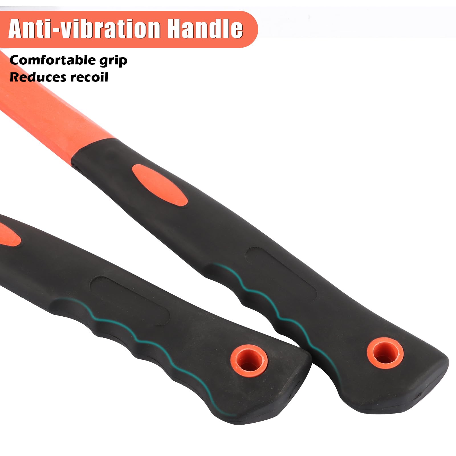 GBACHOOSE 3 Pcs Claw Hammer 17oz, Carbon Steel Hammer with Comfort Grip, One-Piece Rip Claw Hammer for Pulling Nails, Wood Working - Image 4