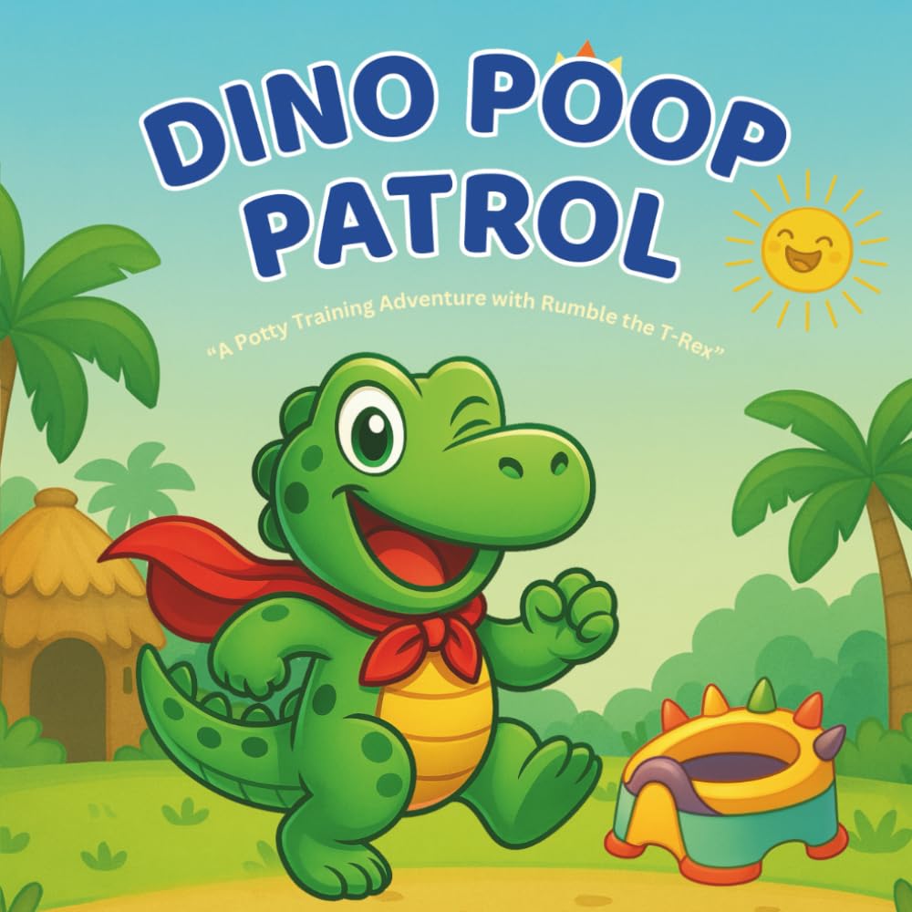 Dino Poop Patrol. A Potty Training Adventure with Rumble the T-Rex: Make Potty Training Roar-Some Fun for Toddlers and Parents Alike! (Make It Yours!)