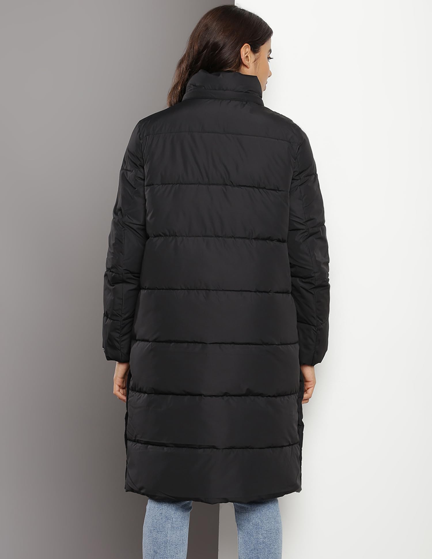 Calvin Klein Abrigo Mujer Down Long Puffer impermeable