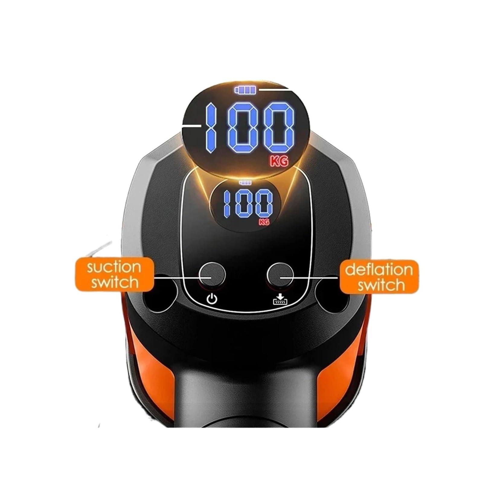 Ventouse sous vide, Grand lève-vitre électrique à ventouse, charge de 100 kg, outil de manutention manuel for carrelage en granit