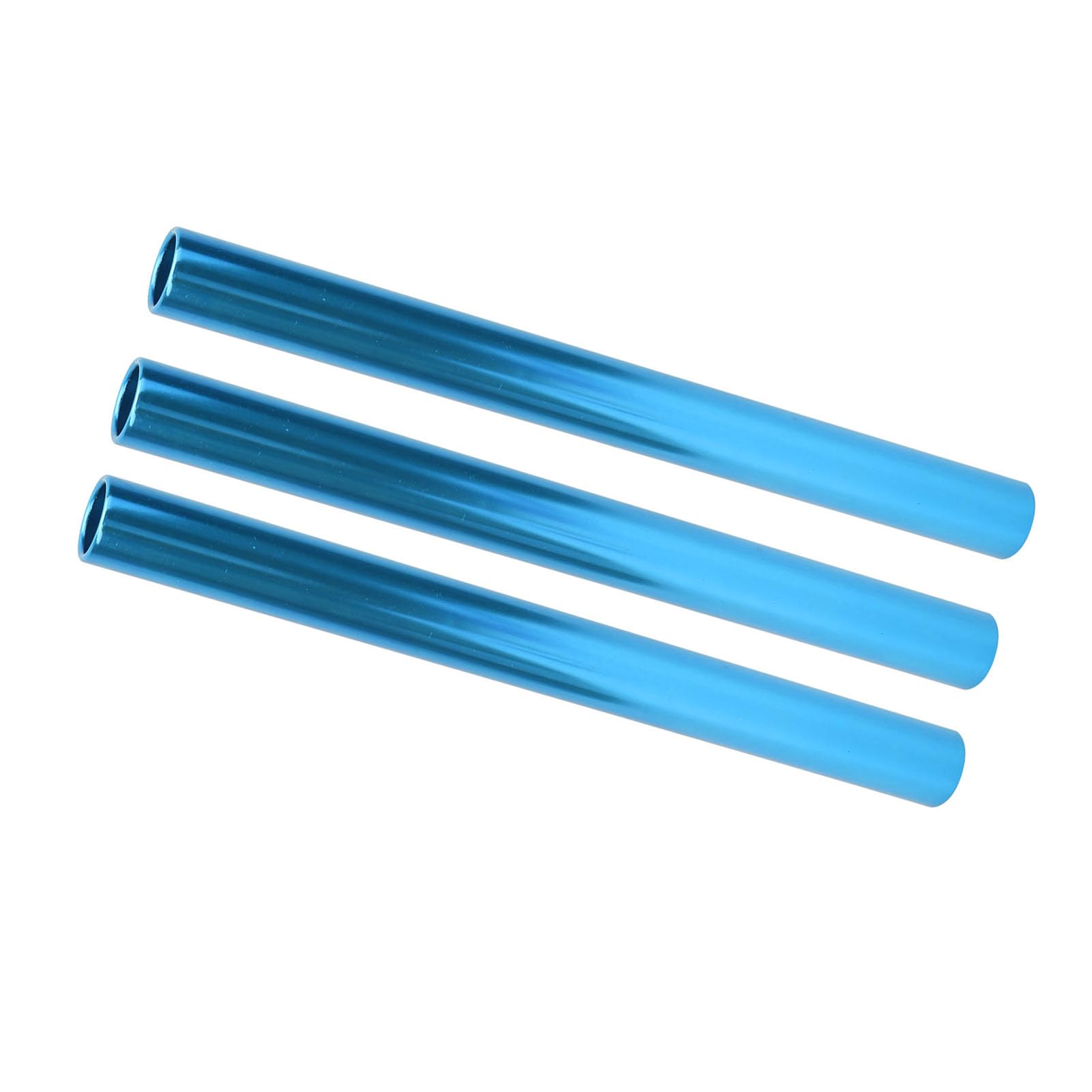 Relay Batons Track and Field Sprint 29 cm 3pcs Blu