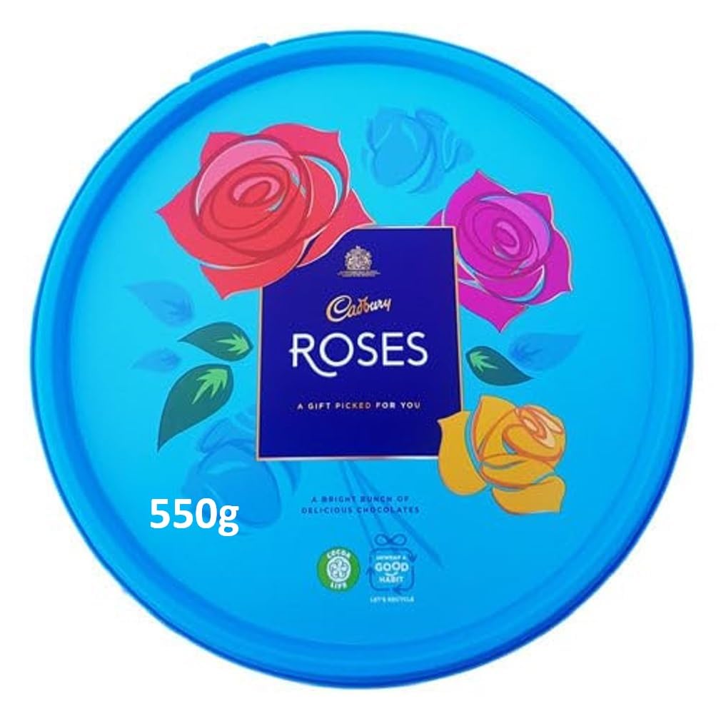 Cadbury Roses Milk Chocolate Tub 550g