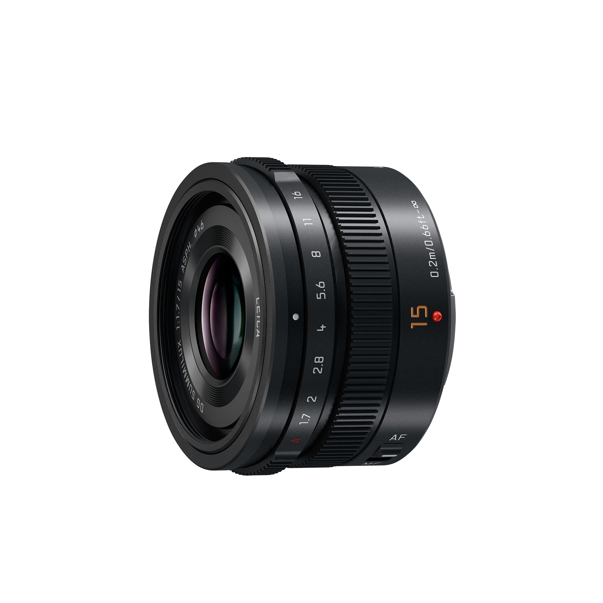 PANASONIC Objectif Leica DG Summilux 15mm f/1,7 Noir