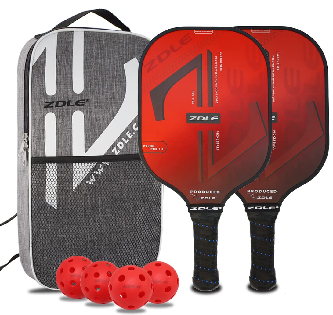 新品‼︎ ピックルボール パドル Double  Amazon.co.jp: Zdle ピックルボールパドル 2個セット ピックルボール