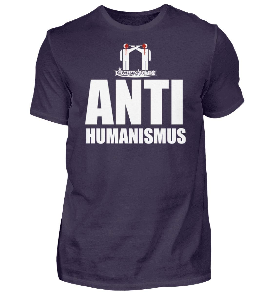 T-shirt pour homme violet grande taille XXXL de style alternatif et original