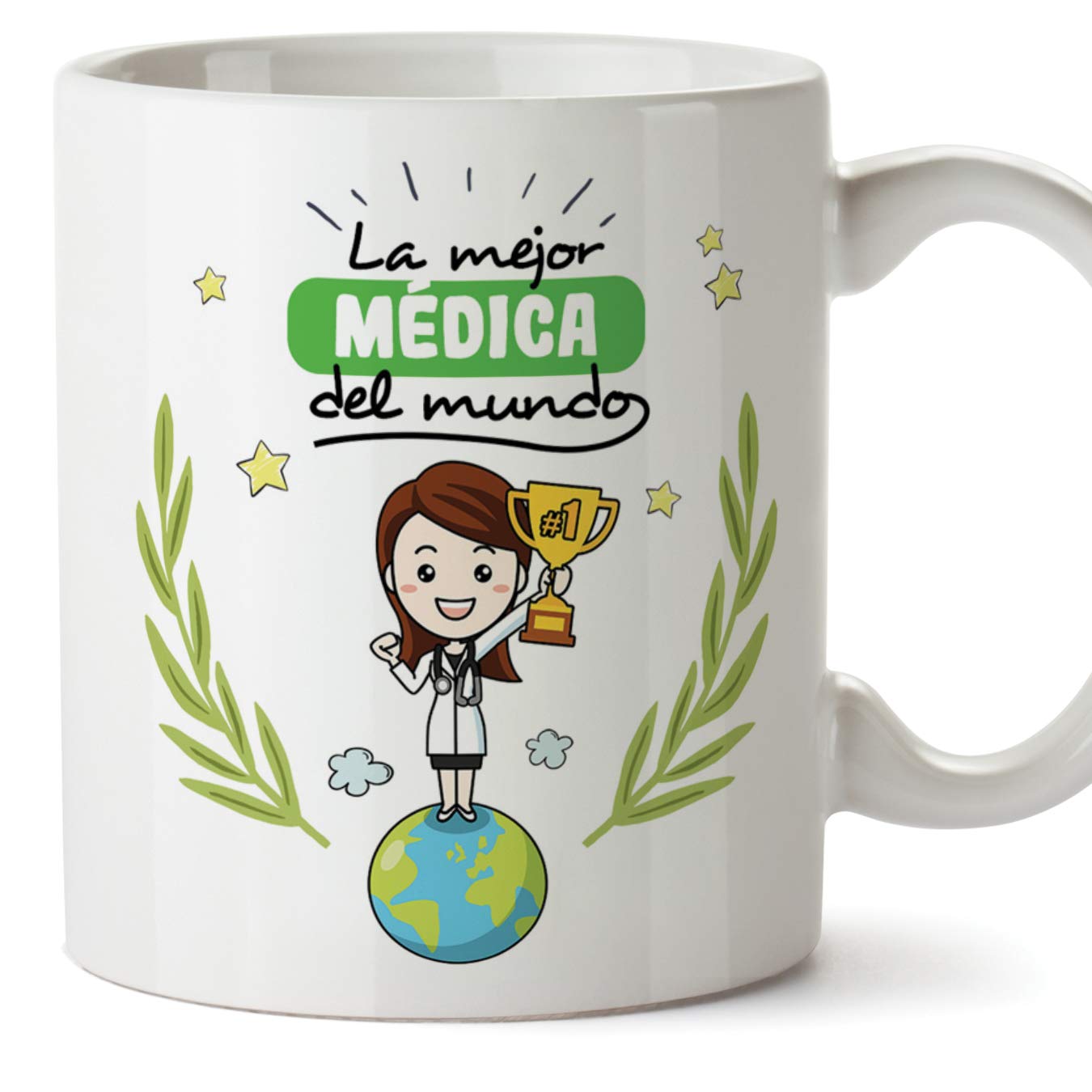 MUGFFINS Taza Fisioterapeuta Hombre (Mejor del Mundo) - Regalos Originales y Divertidos de Fisioterapia — view 116