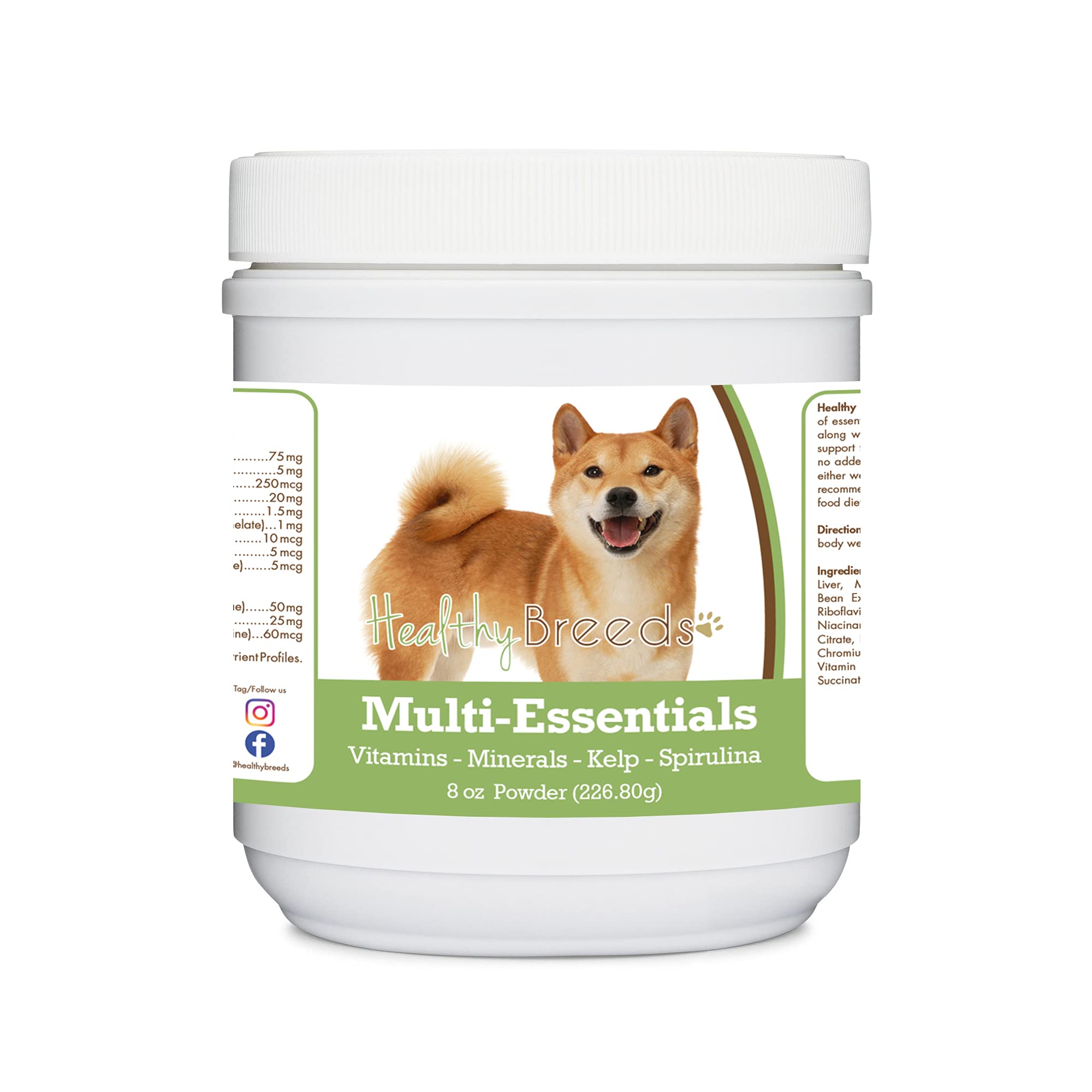 Healthy Breeds Shiba Inu Multi-Essentials Powder for Dogs 8 oz