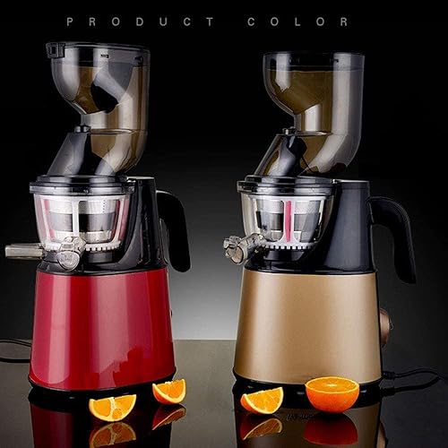 Miniatura 4 de Exprimidor eléctrico multifuncional exprimidor lento exprimidor de boca ancha exprimidor de frutas prensadas en frío verduras silencioso alto