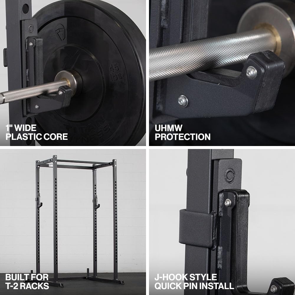 Amazon.com: Titan Fitness T-2 Series Power Rack Sandwich J-Hooks