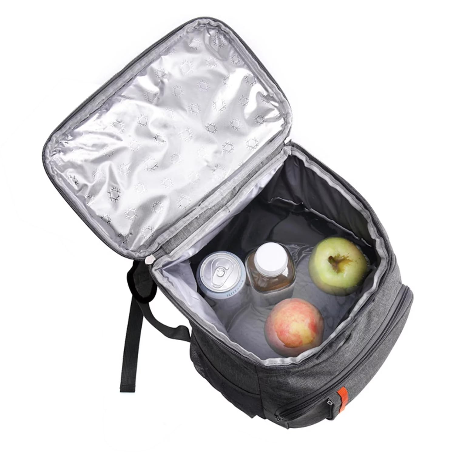 TFixol Zaino termico isolato, a prova di perdite, per uomini e donne, per picnic, campeggio, escursionismo, parco o gite di un giorno, nero 2