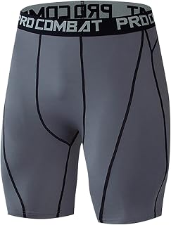 SS COLOR FISH Compression Shorts Men Running Underwear Quick Dry Baselayer Shorts for Men Workout Athletic Tights