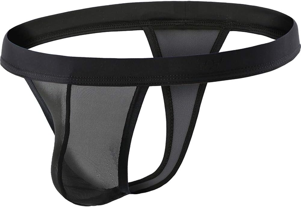 Summer Code Mens Sheer Mesh Thong T-Back Sexy Underwear - Image 3