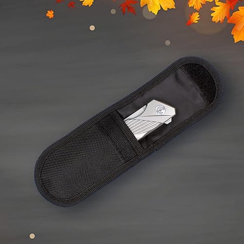 Miniatura 9 de allvin R6252 - Cuchillo plegable M390 hoja de satén gris CNC TC4 aleación de titanio mango de bolsillo cuchillos al aire libre, camping, senderismo,