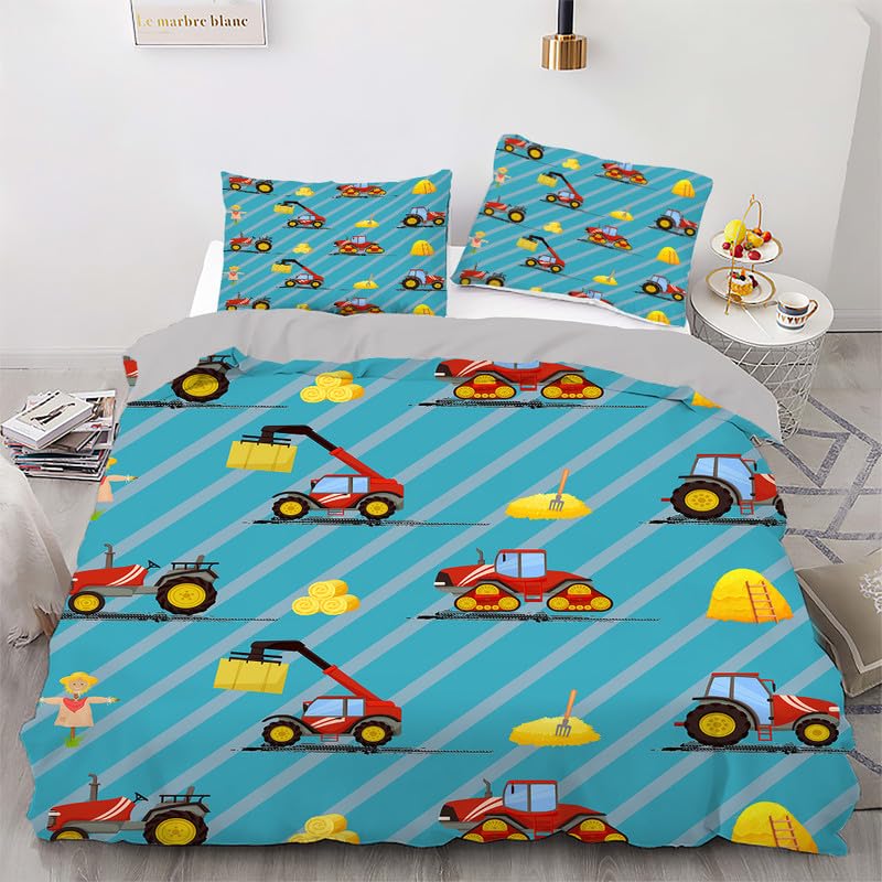 Cadeau homme tracteur de la marine parure de lit 240 x 260 microfibre