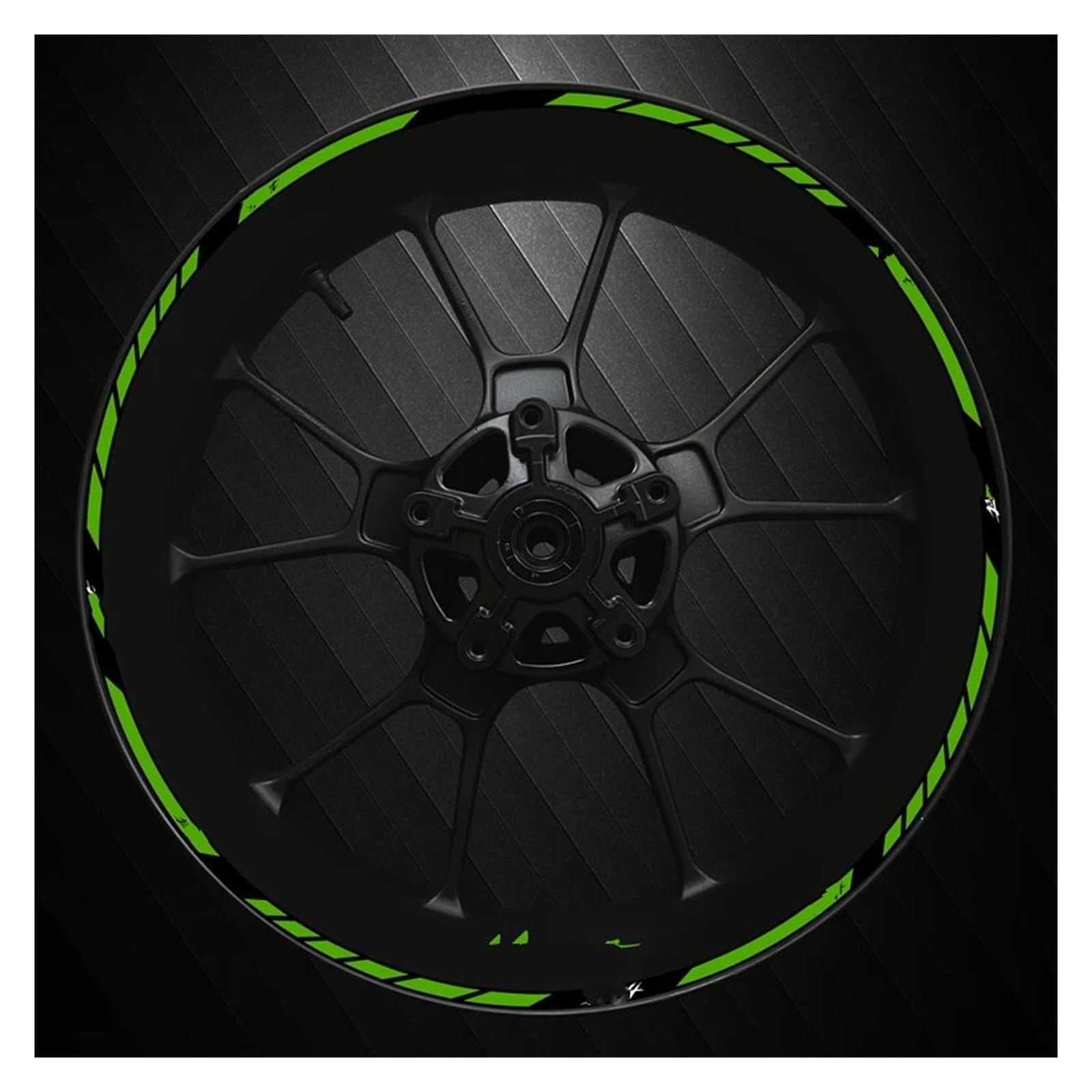Pegatina Moto Calcomanías Modificadas, Pegatinas Vinilo Rueda Motocicleta Calcomanías Tanque Llanta 17 Pulgadas para H&ornet 600 900 250 Rueda Pegatinas(9)